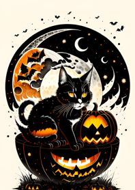 halloween cat aEBfcC