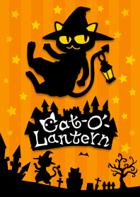 Cat-O'-Lantern @Halloween