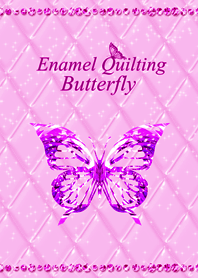 Enamel Quilting & Butterfly#3