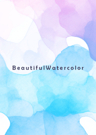 Beautiful Watercolor-BLUE COLORFUL 16