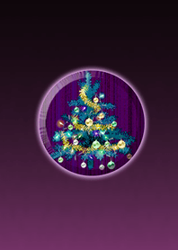 Christmas pink button @ Winter Feature