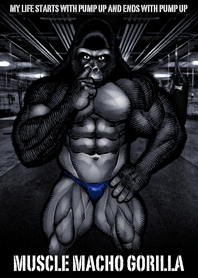 Muscle macho gorilla 07