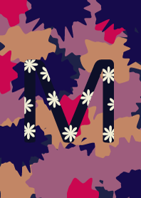Camouflage initials ~ M ~