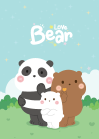 คุณหมีสามตัว สวนสีเขียว