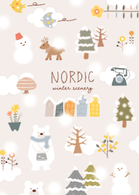 brown Snowman Scandinavian style 10_2