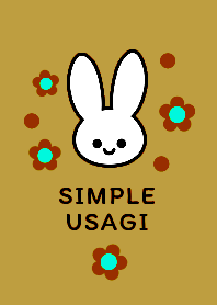 SIMPLE USAGI -FLOWER- THEME 114