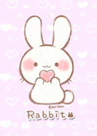 Rabbit and heart Theme