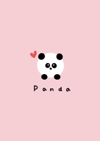 Panda and pink.