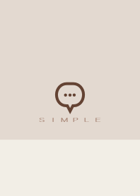 SIMPLE(beige brown)V.1484b