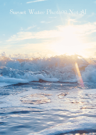 Sunset Water Photo99 Not AI