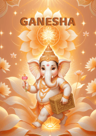Ganesha: wealth, Happy, rich