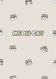 neko head6 / dark beige