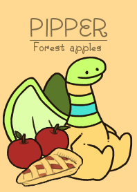 Pipper and forest apples Japan