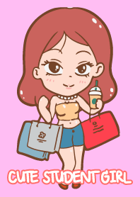 Cute Student Girl