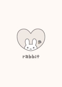 Rabbits Mushroom - Beige