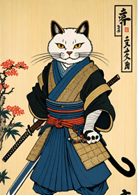 Ukiyo-e - samurai 96115B