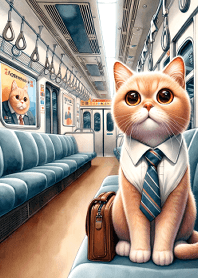 รถไฟสัญจรแมว