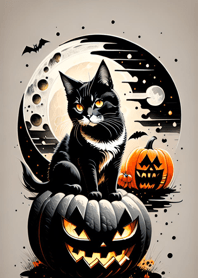 halloween cat 390806