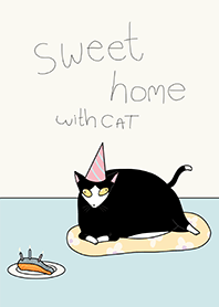 แมวอ้วนบ้านกู ดำหน้าขาว (Revised ver.)