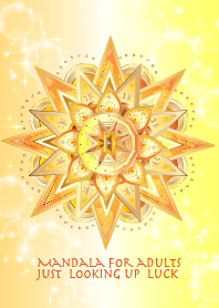 Mandala for adults just lookingup luck3