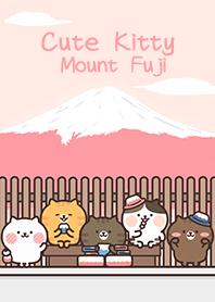 Cute Kitty 4 - Mount Fuji (RED)