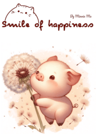 Smile of piglet's NO.13