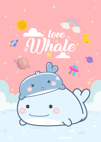 Whale Love Pink