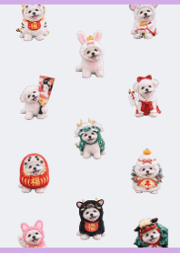 Tema Maltipoo Musim Dingin Purple 02