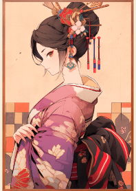 日本浮世繪絕美花魁2