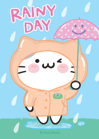 Meow Pung Ping : Rainy day