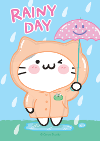 เหมียวปังปิ้ง กับวันฝนตก