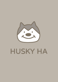 簡單 哈士奇Ha - 奶茶