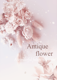 gentle antique dried flower.7.