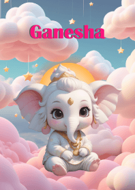 Cute Ganesha Rich Rich Rich Theme