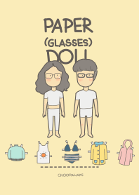 Paper (glasses) doll