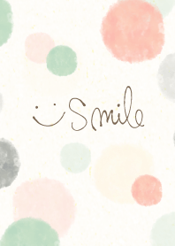 大人水彩水玉-スマイル30-