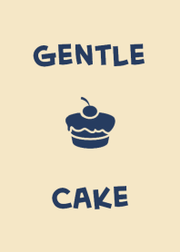 シンプル ケーキ <カフェオレ>