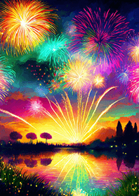 Beautiful Fireworks Theme#744