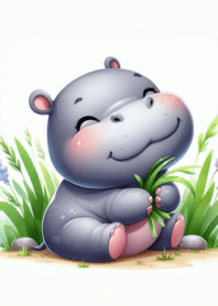 หมูด้ง ฮิปโปน้อย ตัวกลม n.22