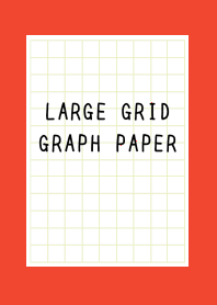 LARGE YELLOW GREEN GRID GRAPH PAPER-REDj