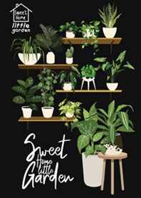 Sweet home little plant / R1 (Bk)