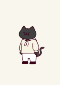 Sailor black cat.(dusty colors11.)