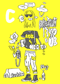 STREET SKATEBOARD GIRL GRAFFITI 07 d