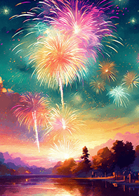 Beautiful Fireworks Theme#892