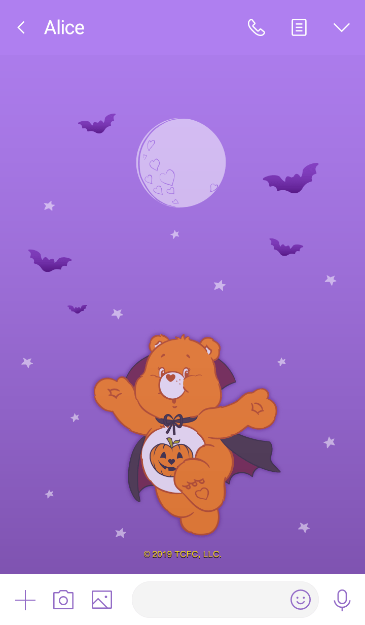 Line クリエイターズ着せかえ ケアベア ハロウィン19
