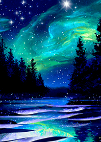 Beautiful starry night view#1439