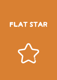 FLAT STAR - Raw Sienna