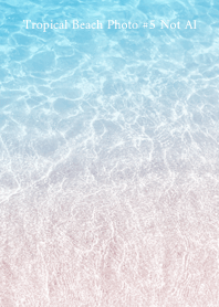 Tropical Beach Photo #5 Not AI