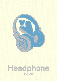Headphone_love Chalk blue