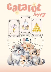 HAPPY CAT x TAROT CARD x STONES V.3